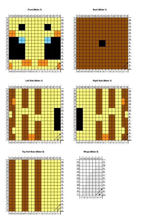 Minecraft Crochet Block Series: Part 18 – Bee Block Pattern – HookStitchSew Minecraft Blanket Crochet Pattern, Minecraft Block Pattern, Minecraft Block Palette, Minecraft Crochet Patterns, Minecraft Blanket, Minecraft Crochet, Minecraft Bee, Minecraft Pattern, Minecraft Blocks