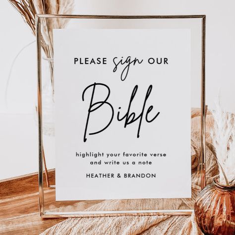 Please Sign Our Bible Wedding Guestbook Sign Wedding Bible Signing, Sign The Bible Wedding, Sign Our Bible Wedding, Wedding Day Signs, Bible Wedding, Wedding Guestbook Sign, Wedding Bible, Dessert Bar Wedding, Signing Table Wedding