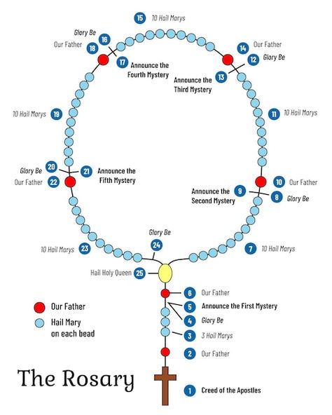 Explanation of the holy rosary vector de... | Premium Vector #Freepik #vector #rosary #catholic #catholic-cross #christian Rosary Images, Cross Background, Catholic Cross, Cross Christian, Faith Cross, Holy Rosary, Rosary Catholic, Teacher Ideas, Catholic Faith