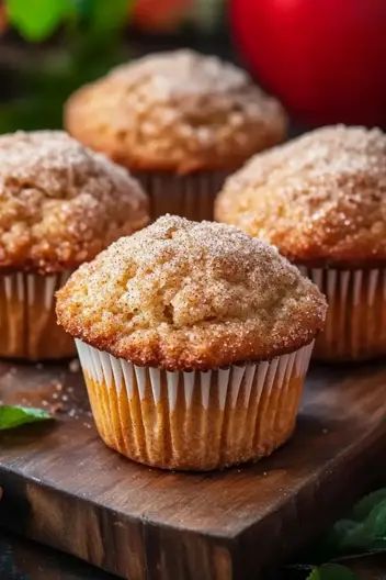 Apple cider muffins are moist and tender with a cinnamon sugar topping, perfect for fall. Try this easy recipe today! Apple Cinnamon Scones Recipe, Cider Muffins, Apple Cider Muffins, Cinnamon Sugar Apples, Cinnamon Scones, Pumpkin Pie Smoothie, Spice Muffins, Healthy Muffins, Apple Pies Filling