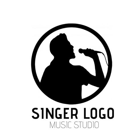 Song Template, Singer Logo, Man Singing, Social Media Posting Schedule, Social Media Schedule, Volley Ball, Music Logo, Online Ads, Landscape Illustration