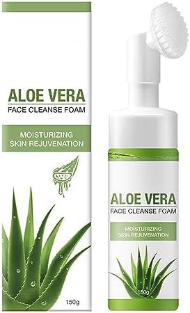 Shefave Aloe Vera Gel Foaming Face Cleanser Face Wash Built-In Silicone Cleaning Brush For Acne Prone & Oily Skin Exfoliating Face Wash - Soothe and Calm Gentle Purify Facial Skin Care Check more at https://uk.productsoffer.in/shefave-aloe-vera-gel-foaming-face-cleanser-face-wash-built-in-silicone-cleaning-brush-for-acne-prone-oily-skin-exfoliating-face-wash-soothe-and-calm-gentle-purify-facial-skin-care/ Aloe Vera Cleanser, Skin Exfoliating, Exfoliating Face Wash, Exfoliating Face, Pretty Skin Care, Pretty Skin, Aloe Vera Gel, Face Cleanser, Facial Skin Care