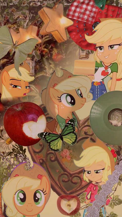 #applejack #mylittlepony Applejack Wallpaper, Header Image, Image Caption, Fall Weather, Made In Heaven, Match Making, My Little Pony, Aesthetic Wallpapers