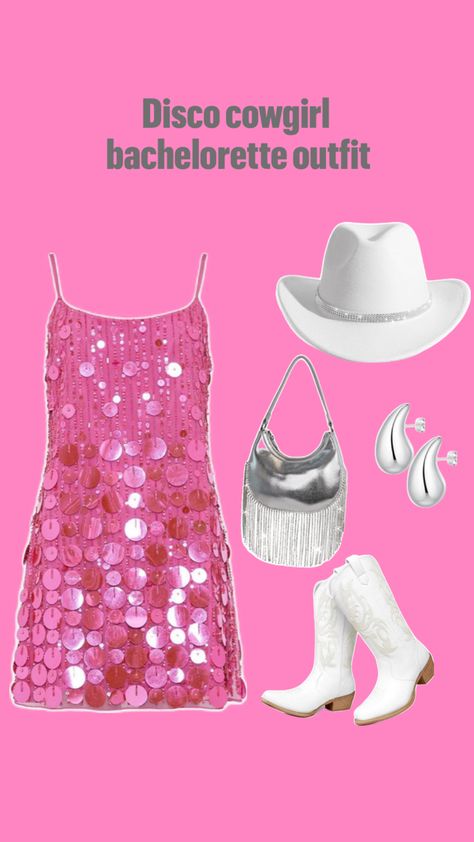 Disco cowgirl bachelorette outfit idea Disco Cowgirl Party Outfit, Disco Cowgirl Bachelorette Outfit, Cowgirl Bachelorette Outfit, Cowgirl Party Outfit, Disco Cowgirl Party, Disco Cowgirl Bachelorette, Cowgirl Bachelorette, Disco Cowgirl, Bachelorette Outfits