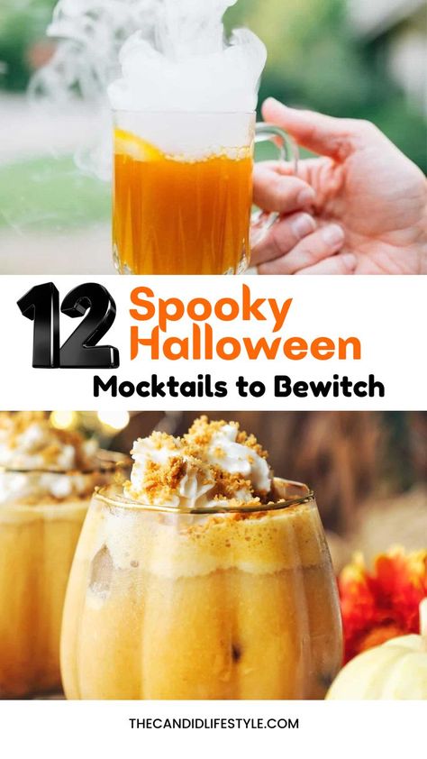 Halloween Mocktails to Bewitch Halloween Mocktail Recipe, Halloween Mocktails Non Alcoholic, Summer Drink Recipe, Healthy Sweeteners, Light Appetizers, Berry Tart, Summer Drink Recipes, Lemonade Drinks, Refreshing Summer Drinks