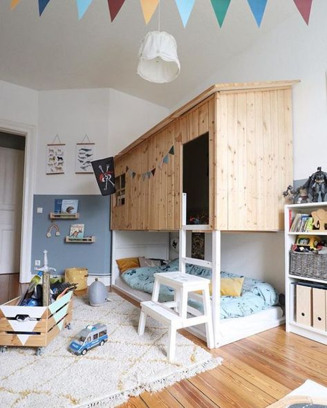 19 Ikea Kura Bed Hacks your Kids will Love – james and catrin Kura Bed Hack, Ikea Kura Hack, Mommo Design, Ikea Kura Bed, Kura Bed, Ikea Kura, Ikea Bedroom, Ikea Bed, Dekorasi Kamar Tidur