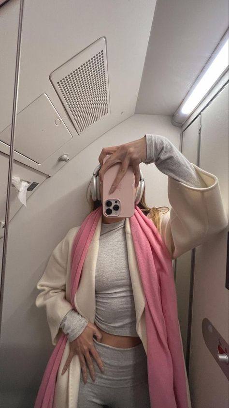 Instagram Posting, Pink Scarf, The Sky, Sweater Outfits, Pink