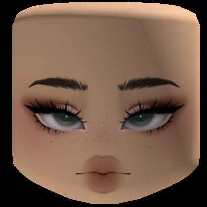 Soft Emerald Glam Makeup Roblox Makeup Faces Codes, Roblox Face Codes Makeup, Roblox Makeup Faces, Roblox Makeup, Roblox Face Codes, Roblox Sign Up, Fete Emo, Roblox Face, Paper Doll Printable Templates