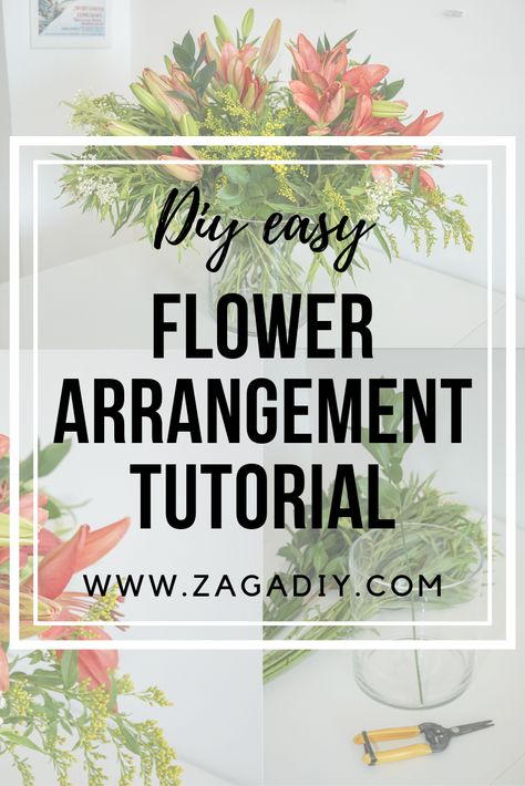 How To Arrange Flowers Centerpieces, How To Make Flower Arrangements Vase, Floristry Techniques Tutorials, How To Put Flowers In A Vase, How To Flower Arrangements, How To Make Flower Arrangements, How To Arrange Flowers, Flower Arranging For Beginners, Learn Flower Arranging