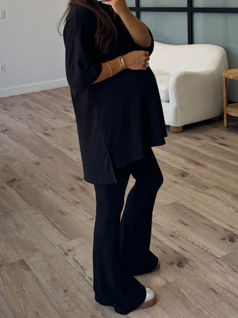 Pregnant Blazer Outfit, Maternity Professional Outfits, Pregnant Night Out Outfit, Pregnancy Office Outfits, Pregnant Office Outfit, Mummy Outfit, Chic Pregnancy Style, Maternity Office Wear, Maternity Fits