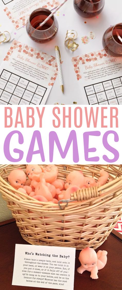 Are you hosting a baby shower soon? If you are, you’re probably looking for some baby shower activities and games you can use at the party. We’ve rounded up our favorites here. Baby Shower Charades, Baby Name Game, Shower Activities, Celebrity Baby Names, Activities Games, Baby Shower Bingo, Baby Shower Activities, Baby Shower Planning, Wishes For Baby