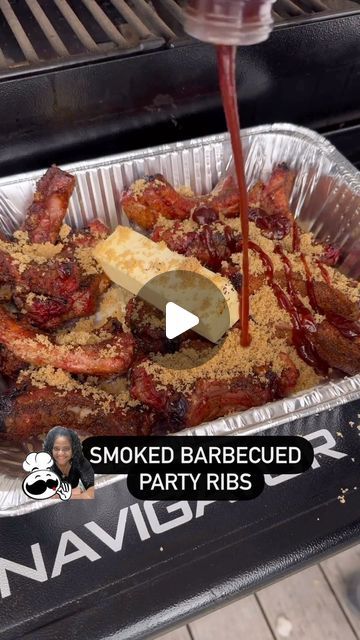 Rib Fest Party Ideas, Party Ribs, Bbq Ideas, Smoked Ribs, Ribs On Grill, Barbecue Party, Smoker Recipes, Bbq Ribs, The Bone