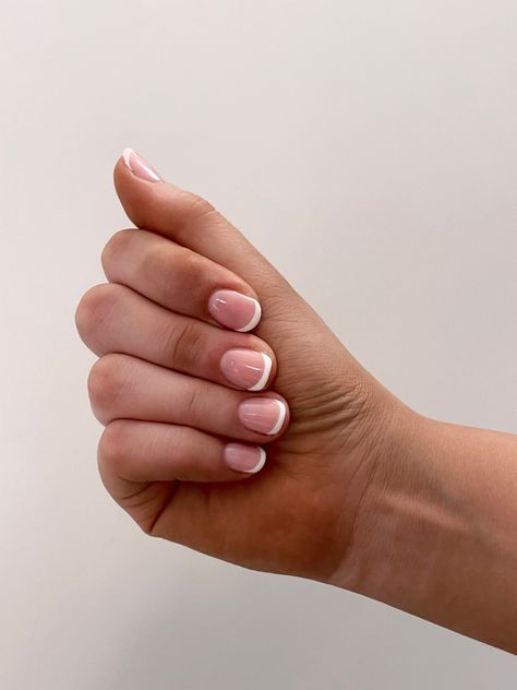 Manicure / french tips / white nails Male French Tip Nails, Mens French Tip Nails, Men French Tip Nails, French Tips Gel Nails, Gel Manicure Natural Nails, Natural Nails French, Manicure Natural Nails, French Tips Gel, French Tips White