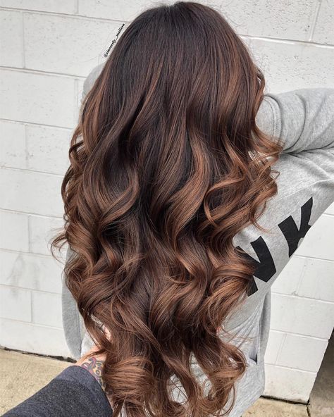 ♕ L A Y L A ♕ Cinnamon Brown Hair, Brown Hair Color Ideas, Hot Brown, Chocolate Brown Hair Color, Brown Hair Color, Hair Color Light Brown, Brown Hair Balayage, Brown Blonde Hair, Ombre Hair Color