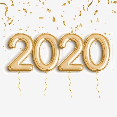 2020 Golden Balloon Celebrate Birthday Care Packages, Restaurant Poster, New Year Pictures, New Year's Cake, Bullet Planner, Celebration Background, New Years Poster, New Year Designs, Happy New Year 2020