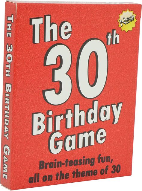 There's no happier way to say HAPPY 30th BIRTHDAY than with this cheerful little 30th Birthday Game! Specially made for 30th birthdays, the game is packed with memorable moments from the last 30 years 70th Birthday Banner, 30th Birthday Gifts For Men, 30th Birthday Games, 70th Birthday Presents, 70th Birthday Decorations, 80th Birthday Cards, 70th Birthday Card, Happy 70 Birthday, 30 Birthday