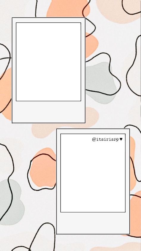 Picture Templates Instagram, Instax Picture Frame, Instax Picture, Aesthetic Logo, Instagram Animation, Artsy Background, Instagram Photo Frame, Instagram Graphics, Picture Templates