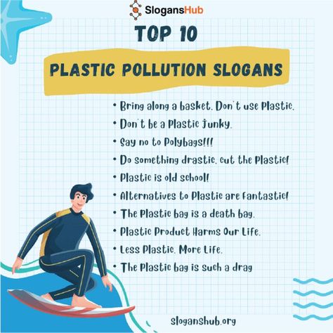 Plastic Pollution Slogans, No To Plastic Quotes, Don't Use Plastic Bags Poster, Beat Plastic Pollution Slogan, Say No To Plastic Quotes, Say No To Plastic Slogans, Say No To Single Use Plastic Posters, Planet Vs Plastic Slogan, Plastic Bag Free Day Poster