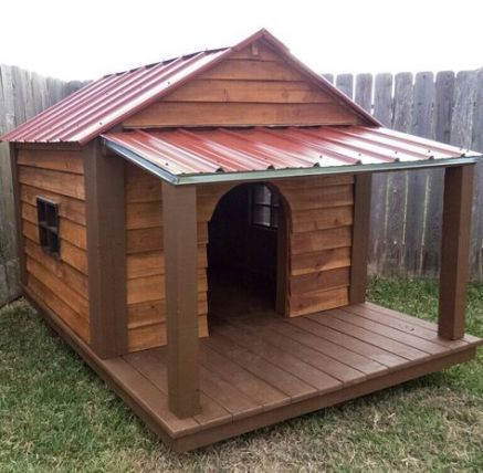 Big Dog House, Building A Dog Kennel, Indoor Dog Kennel, Dog Kennel Cover, Diy Dog Kennel, Puppy Obedience Training, Dog House Plans, Large Dog House, Outdoor Dog House