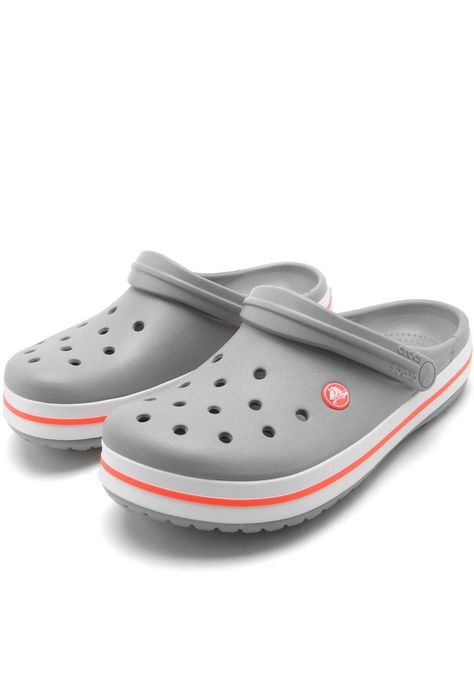 Crocs Slippers, Trendy Slippers, Crocs Fashion, Iconic Shoes, Fast Fashion Brands, Crocs Crocband, Skater Girls, Outfit Combinations, Crocs Shoes