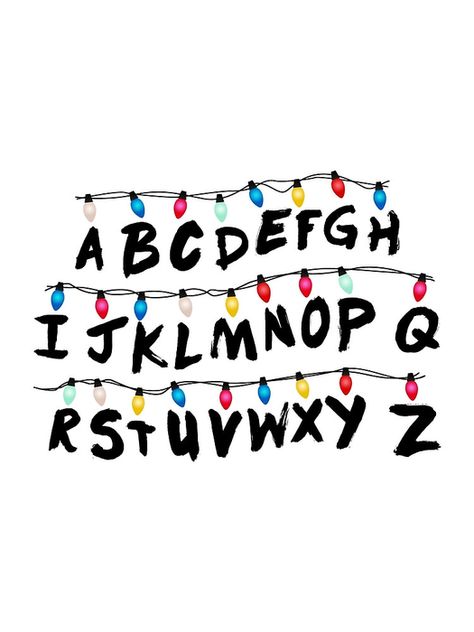 Stranger Things Ugly Christmas Sweater : 7 Steps (with Pictures) - Instructables Stranger Things Letters, Letters Wallpaper, Stranger Things Alphabet, Stranger Things Wall, Stranger Things Lights, Stranger Things Christmas, Alphabet Photos, Stranger Things Steve, Stranger Things Art