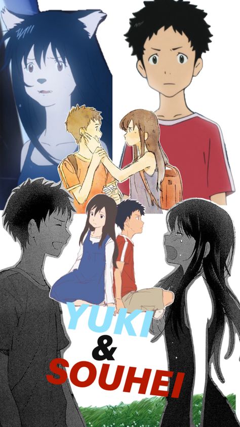 Collage, Fanart, Wolf Children, Yuki, Souhei Fuji, Mamoru Hosoda, Studio Chizu Wolf Children Ame, Studio Chizu, Mamoru Hosoda, Wolf Children, Emotional Rollercoaster, Roller Coaster, Fan Art, Fan, Collage