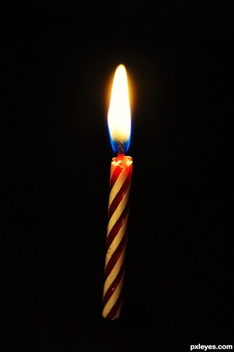 birthday candle | birthday candle - created by blackxhijd Birthday Candle Painting, Birthday Candle Tattoo, Birthday Candle Drawing, Birthday Candles Aesthetic, Birthday Candle Photography, First Birthday Candle, Birthday Cake Candles, Candle Photography, Birthday Email