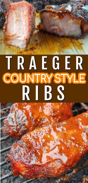 Smoked Country Style Ribs, Boneless Country Style Pork Ribs, Country Pork Ribs, Roast Brisket, Traeger Cooking, Boneless Pork Ribs, Traeger Smoker, Pork Tenderloins, Traeger Grill Recipes