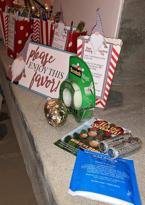 Holiday Survival Kit Party Favors + Free Printable – A Well Crafted Party Christmas Survival Kit Ideas, Christmas Survival Kit, Holiday Survival Kit, Survival Kit Gifts, Holiday Party Favors, Mini Bottles, In Case Of Emergency, 12 Days Of Christmas, Survival Kit