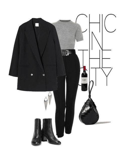 Classy Rocker Chic Style, Work Outfits Casual, Rocker Chic Style, Preppy Wardrobe, Classy Edgy, Outfits Gorditas, Edgy Aesthetic, Casual Work Outfit, Outfit Cute