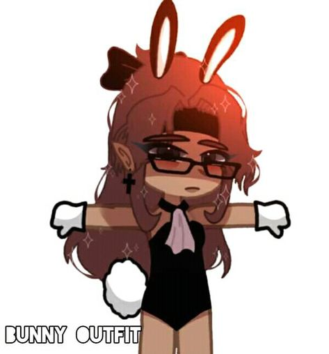 Gacha Club Bunny Outfit, Gacha Bunny Outfit, Make Your Own Oc, Gacha Designs, Deer Girl, Gacha Club Oc, Gacha Oc Ideas, Gacha Club Outfits, Bunny Outfit