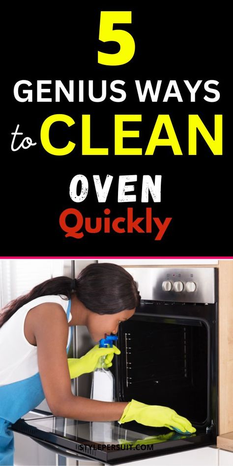 Having a clean oven is not only important for hygiene but also for its efficiency. Sure a dirty oven is easy to hide. . . until you need to use it. As soon as the oven starts to heat you remember that pizza cheese that dripped on the bottom of the oven last week. Instead of resorting to harsh chemicals, you can try these five eco-friendly oven cleaning hacks to keep your oven sparkling clean and reduce your environmental impact. Let’s explore five easy and effective methods! Clean Bottom Of Oven, How To Clean An Oven Easy, Natural Oven Cleaner Recipes, How To Clean Oven Easy, Cleaning Oven Easy, Easy Oven Cleaning, Best Oven Cleaner, Cleaning The Oven, Natural Oven Cleaner