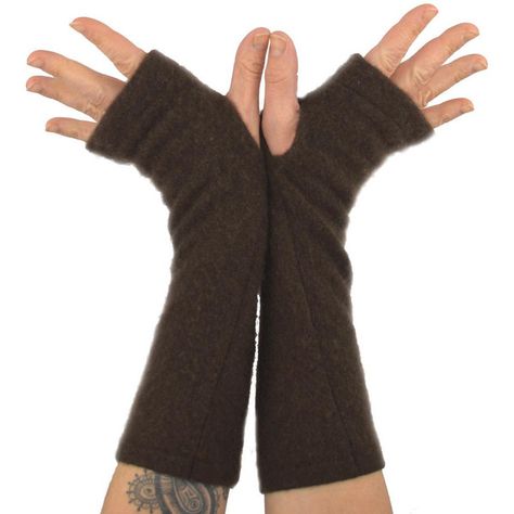 Arm Warmers in Chocolate Brown Cashmere Recycled Fingerless Gloves... ($34) ❤ liked on Polyvore featuring accessories, gloves, long fingerless gloves, cashmere fingerless gloves, long cashmere gloves, long arm warmers and fingerless arm warmers Brown Arm Warmers, Fingerless Arm Warmers, Long Fingerless Gloves, Gloves Long, Cashmere Gloves, Long Gloves, Arm Warmers, Fingerless Gloves, Chocolate Brown