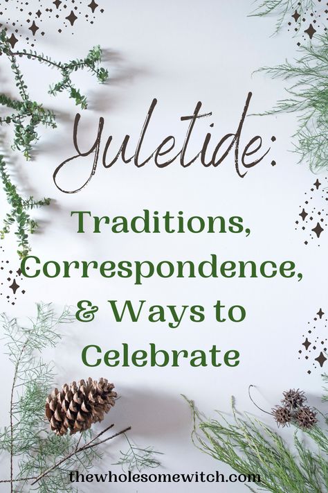 Yule, the Winter Solstice, is our next pagan celebration! Read on to discover magickal correspondences and some ideas for making the most of your Yuletide festivities. Yule Symbols Winter Solstice, 12 Days Of Yuletide, 12 Days Of Yule Advent Calendar, 12 Days Of Yule Activities, Yule Feast Ideas, How To Celebrate The 12 Days Of Yule, 12 Days Of Yule Pagan, December Correspondences, Winter Solstice 2023