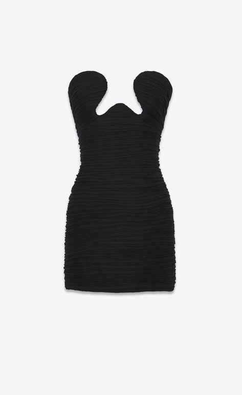 Amour on Twitter: "I’d give my first born just to have this Saint Laurent dress.… " Ysl Party, Ysl Clothes, Breathtaking Dresses, Ysl Dress, Saint Laurent Store, Bustier Mini Dress, Saint Laurent Dress, Women Dress Collection, Strapless Bustier