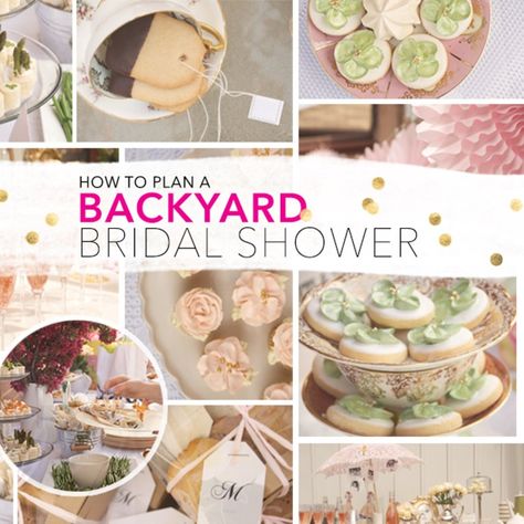 How to Throw a Fabulous Outdoor Bridal Shower on a Budget | Brides Bridal Shower Theme Ideas, Wedding Necessities, Rustic Bridal Shower Favors, Backyard Bridal Showers, Outdoor Bridal Showers, Diy Wedding On A Budget, Bridal Shower Decorations Diy, Fiesta Bridal Shower, Garden Bridal Showers