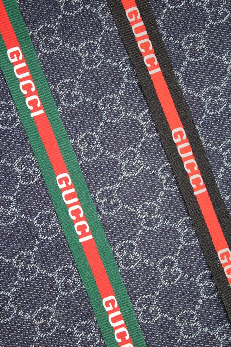 Gucci Ribbon, Gucci Inspired, Sewing Machine Repair, Pvc Patches, Elastic Ribbon, Gucci Logo, Gucci Fashion, Logo Black, Clothing Labels