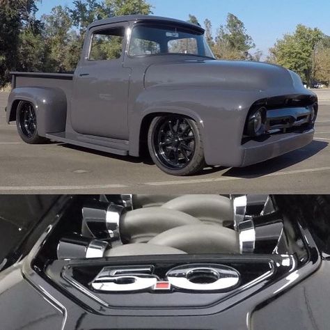 1959 Ford F100, 1958 Ford F100, Ford Explorer Accessories, 1954 Ford F100, 1953 Ford F100, 1965 Ford F100 Stepside, Slammed Trucks, Mens Luggage, Custom Pickup Trucks