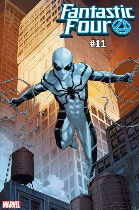 Anti Venom Spiderman, Fantastic Four Marvel, Fantastic Four Comics, Spiderman Comic Art, All Spiderman, Venom Spiderman, Spiderman Venom, Spiderman Suits, Bd Art