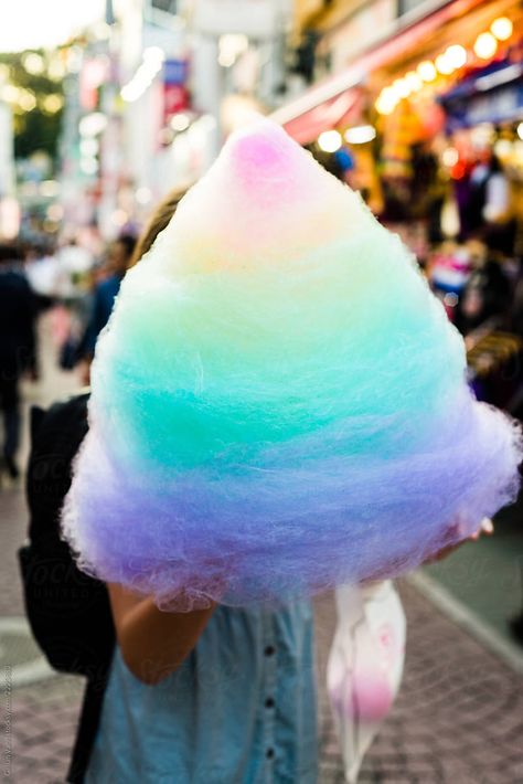 Rainbow Fairy Floss | Stocksy United , cotton candy, japan, Rainbow Fairy, Fairy Floss, Candy Floss, A Rainbow, Cotton Candy, Books Wattpad, Wattpad, Candy, Rainbow