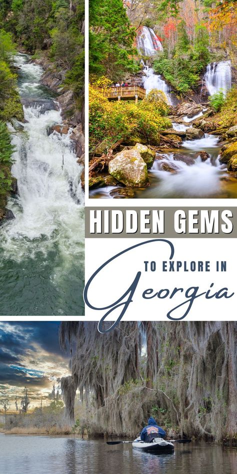 Exploring Hidden gems in Georgia Visiting Georgia Usa, Ga Bucket List, Things To Do In North Georgia In The Fall, Best Things To Do In Georgia, Fall Things To Do In Georgia, Georgia Travel Things To Do, Hiwassee Georgia Things To Do, Big Canoe Georgia Things To Do, Georgia Photography Locations