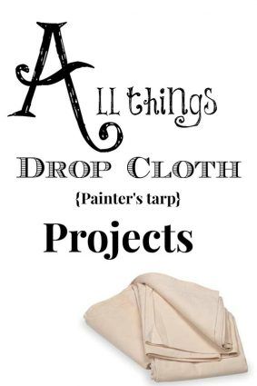 diy memory board with drop clothes and stencils - Debbiedoos Dropcloth Curtains, Painting Fabric Furniture, Cloth Projects, Drop Cloth Projects, Cloth Curtains, Canvas Drop Cloths, Burlap Projects, Rit Dye, Drop Cloth Curtains