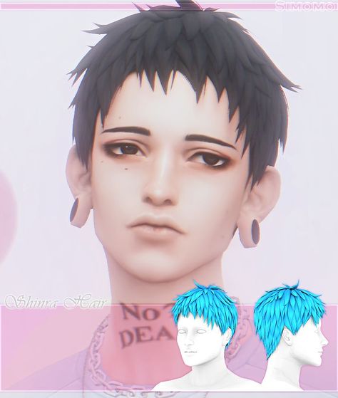 Hair Ts4, Male Sims, Sims 4 Hair Male, Clothes Cc, Sims 4 Cas Mods, Cc Hair, Sims 4 Anime, Pelo Sims, My Sims