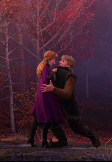 Frozen 2 Anna And Kristoff, Kristoff And Anna, Frozen Anna And Kristoff, Anna And Kristoff, Kristoff Frozen, Anna Kristoff, Frozen Love, Disney Romance, Frozen Fan Art