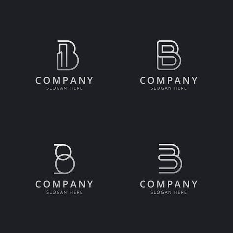 B Logo Design Letter, Bio Logo, N Logo Design, B Letter Logo, Bb Logo, Lab Logo, Building Logo, B Line, Graphisches Design