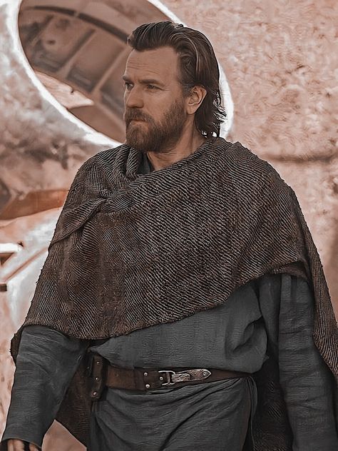 Ewan Mcgregor Kenobi, Obi Wan Kenobi Outfit, Obi Wan Kenobi Series, Obi Wan Kenobi Icon, Star Wars Obi Wan Kenobi, Kenobi Series, Obi One, Jedi Outfit, General Kenobi