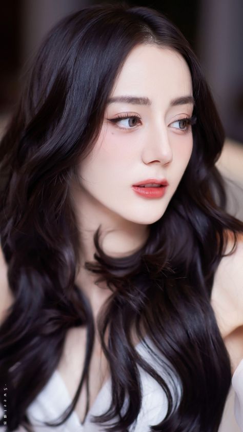 Aesthetic Women, Chinese Actress, Korean Beauty, Ulzzang Girl, Asian Beauty, Black Hair, Makeup Looks, Actresses, Queen