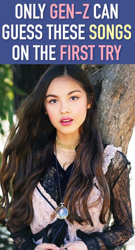 What Celebrity Am I, Olivia Rodrigo Quizzes, Phone Sticker Ideas, Olivia Rodrigo Quiz, Gen Z Music, Kid Friendly Memes, Got The Whole Squad Laughing, Music Quizzes, Relatable Songs