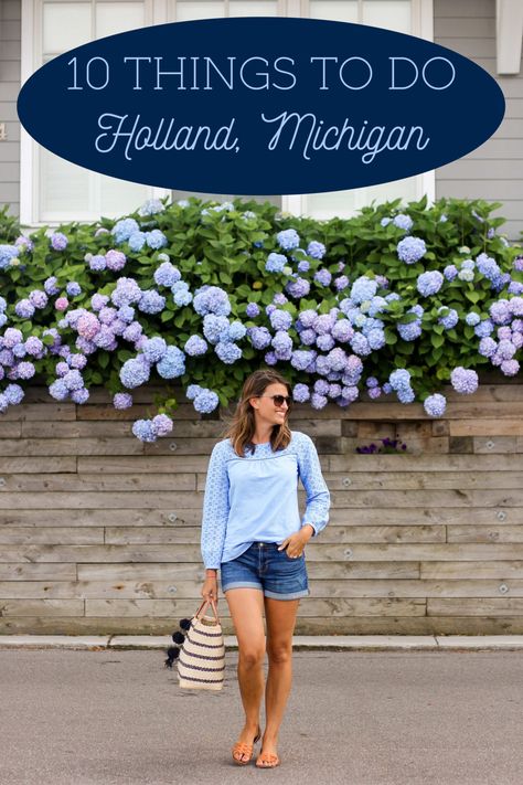 10 Things to Do in Holland, Michigan - amanda party + home Things To Do In Holland, Michigan Bucket List, Prettiest Beach, Sand Volleyball Court, Dutch Heritage, Michigan Girl, Michigan Road Trip, Michigan Vacations, Holland Michigan