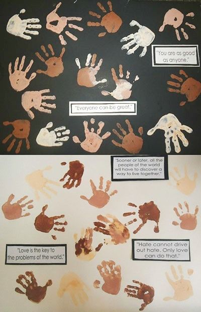 Martin Luther King Day Crafts, Martin Luther King Jr Crafts, Mlk Crafts, Martin Luther King Activities, Mlk Activities, Martin Luther King Jr Activities, Diversity Activities, King Craft, Harmony Day